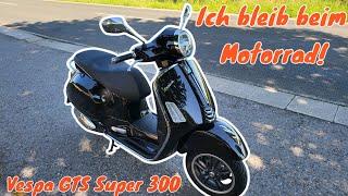 VESPA GTS SUPER 300 - Eine Runde mit dem Lifestyle-Roller | Ich bleib beim Motorrad!