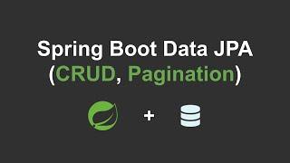spring data jpa crud | pagination in spring boot