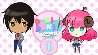 Playing Doki Doki w/@christiansekhanan  so I won't have to read everything alone!