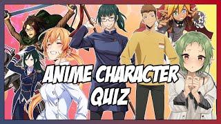 Anime Character Quiz - 50 Silhouettes to guess!