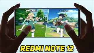 Redmi Note 12- Fortnite E Genshin Impact Rodou? Teste De Jogos