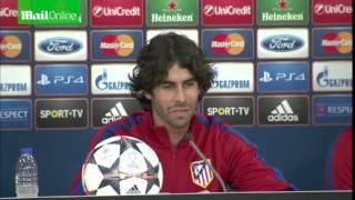 Tiago Mendes training with Atletico Madrid  Mail Online