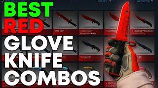 Best RED Glove & Knife combo!