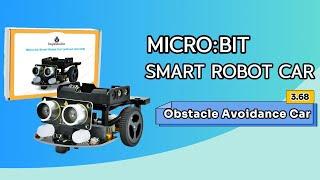 KS4036F Keyestudio Micro:bit Smart Robot Car Project 3.68 Obstacle Avoidance Car #microbit #robot