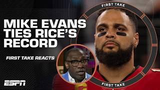 MODEL OF CONSISTENCY ️ - Shannon PRAISES Mike Evans for tying Jerry Rice's record  | First Take