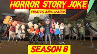 Season 8 | Pirates and Lizards | Lateefa Family | Jeff the Killer | Jason | Rod | Granny | Horror