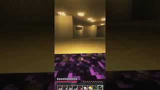 Sometimes the Nether is just safer. #minecraft #backrooms #entity #minecraftshorts #creepypasta