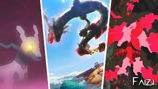 All Shiny Legendary Pokemon Appears - Shiny Rayquaza, Zygarde, Moltres - The Awakening AMV