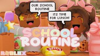 Kid's ELEMENTARY School Routine! *Lia Paints Picture* Roblox Bloxburg Roleplay