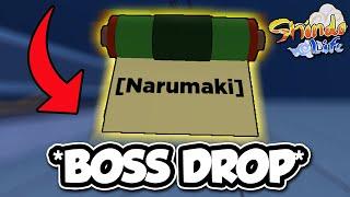 *NEW* How To Get NARUMAKI SIX PATHS FORM/STAGE 2 + BOSS LOCATION In Shindo Life!!