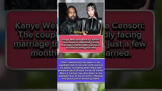 The couple is reportedly facing marriage troubles after just a few months of being married #kanye