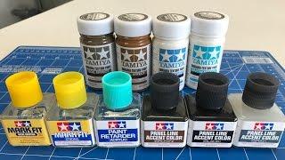 New Tamiya modelling supplies we try out including new panel line accent