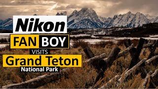 Grand Teton National Park. Wildlife photography with Nikon.