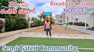 || NO GST || HMDA&RERA APPROVED{Ready to Move} Semi Gated Community 2&3BHK Flats For Sale #Hyderabad