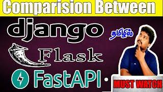 Django vs Flask vs Fast API | Learn Python in Tamil