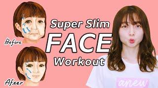 [3 min condensed version] 100% face thinning exercises ️