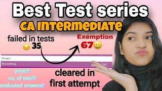 Best Test series for CA Intermediate | May 24