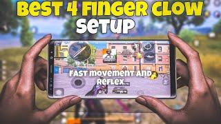 Best 4 Finger Claw Control Setting | 4 Finger Control Code | BGMI / PUBG