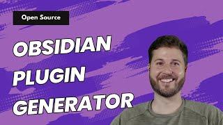 Free Obsidian Plugin Generator