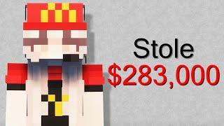 The Minecraft Player Who Stole $282,794