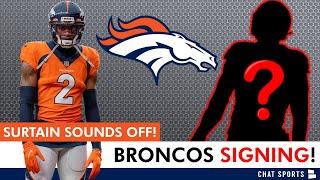 Broncos Signing STAR Pass Rusher From UFL + Patrick Surtain Sounds Off On Trade Rumors