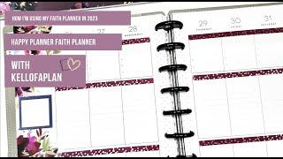 How I’m Using my Faith Planner in 2023