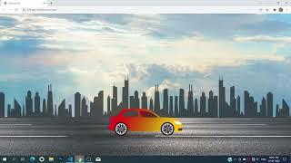 Moving Car Animation using CSS only - VSClass Online | Short Video