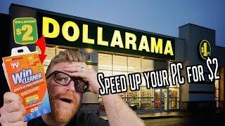 Speed Up Your PC at THE DOLLAR STORE?!?!?