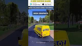 5 new and High graphics intresting driving simulator games for mobile