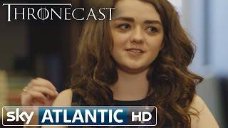 Game Of Thrones Maisie Williams (Arya Stark) Uncut Thronecast Interview - Flame Swords