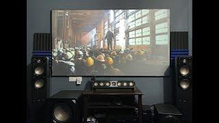 @EliteScreensInc Aeon CineGrey 3D Projector Screen Review