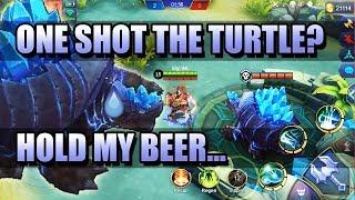 ONE SHOT THE TURTLE  ULTIMATE TURTLE ABUSE VIDEO?