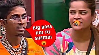 MC STAN FIGHT WITH  ARCHANA_ GAUTAM,MC STAN _CHAL SHEMDI BIG BOSS HAI TU #bb #bigboss #mcstan