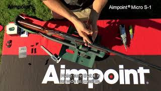 Mounting Aimpoint Micro S-1 EN