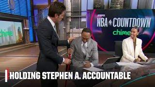 Bob Myers holds Stephen A. accountable for his Nuggets take  | NBA Countdown