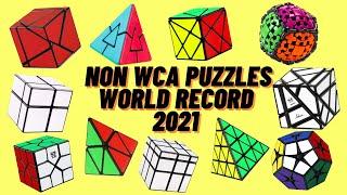 Non-WCA Puzzles World Record | UWRs 2021