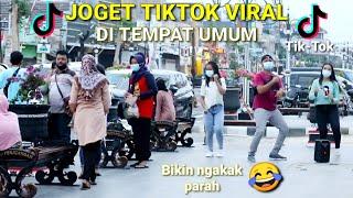 JOGET TIKTOK VIRAL DI TEMPAT UMUM BARENG CEWEK | YANG LIAT PASTI IKUT JOGET DONG !!! HAHAHA