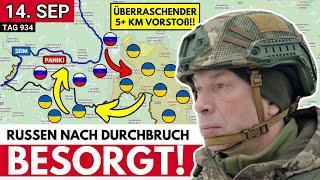 Ukraine stößt an der Kursk-Front um bis zu 6 km vor & bricht mit Panzern Richtung Gluschkowo durch!!