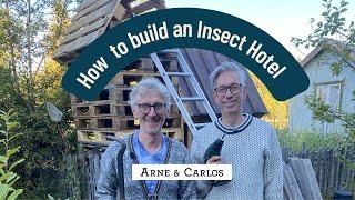 How to Make an Insect Hotel out of Euro pallets - by ARNE & CARLOS