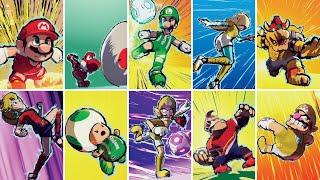 What if All Characters ALWAYS had Hyper Strikes in Mario Strikers Battle League? (ALL HYPERSTRIKES)