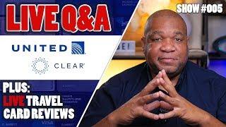 United PARTNERS With CLEAR | HOW TO TRAVEL WITH POINTS LIVE