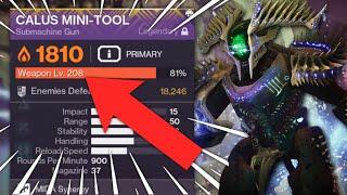The NEW Fastest Way to Level Up Weapons in Destiny 2