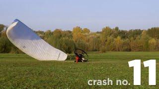 Crashing the Scout paramotor 11 times!