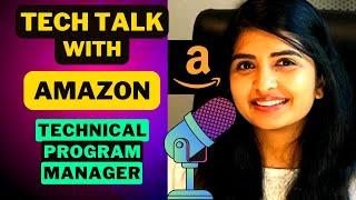 Tips on how to get a job @ Amazon - Tech talk with an Amazonian & a youtuber - Pratiksha Bakrola