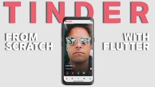 [Coding ASMR] ️ Tinder UI From Scratch With Flutter