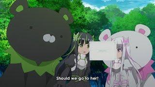 Yui and Mai founded that Maple in danger but when they came... well it's Maple BOFURI 2nd Seas. Ep8