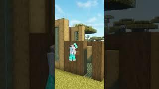 Minecrft: Oak Modern House!#shorts #minecraft