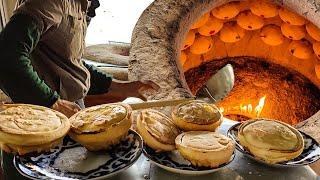 Legendary Jizzakh samosa l Street food  in Uzbekistan