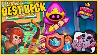 RUSH ROYALE |BEST DECK| СЕКРЕТНАЯ КОЛОДА С КРИСТАЛЬНЫМ МАГОМ