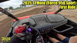 First Ride in the 2025 CFMoto ZForce 950 Sport (2 Seater) UTV from the Dealer Meeting!